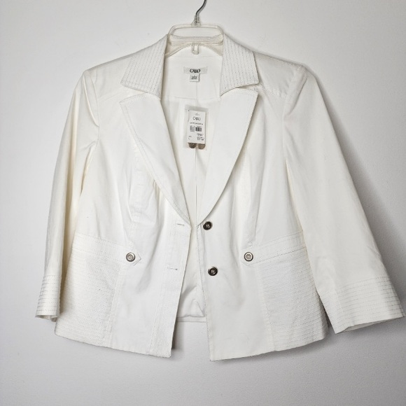 Cato Jackets & Blazers - Cato White Blazer L